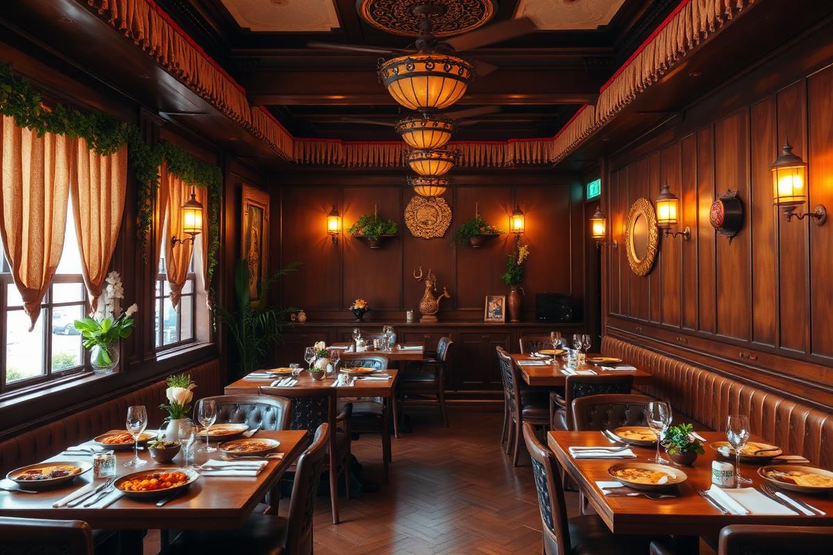 Pure veg restaurant interior